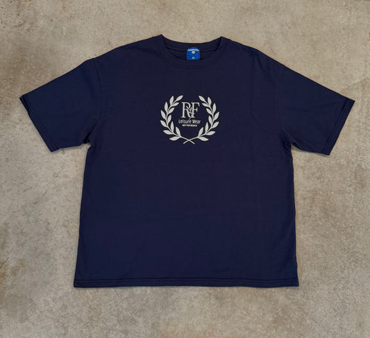 NAVY WREATH SHIRT