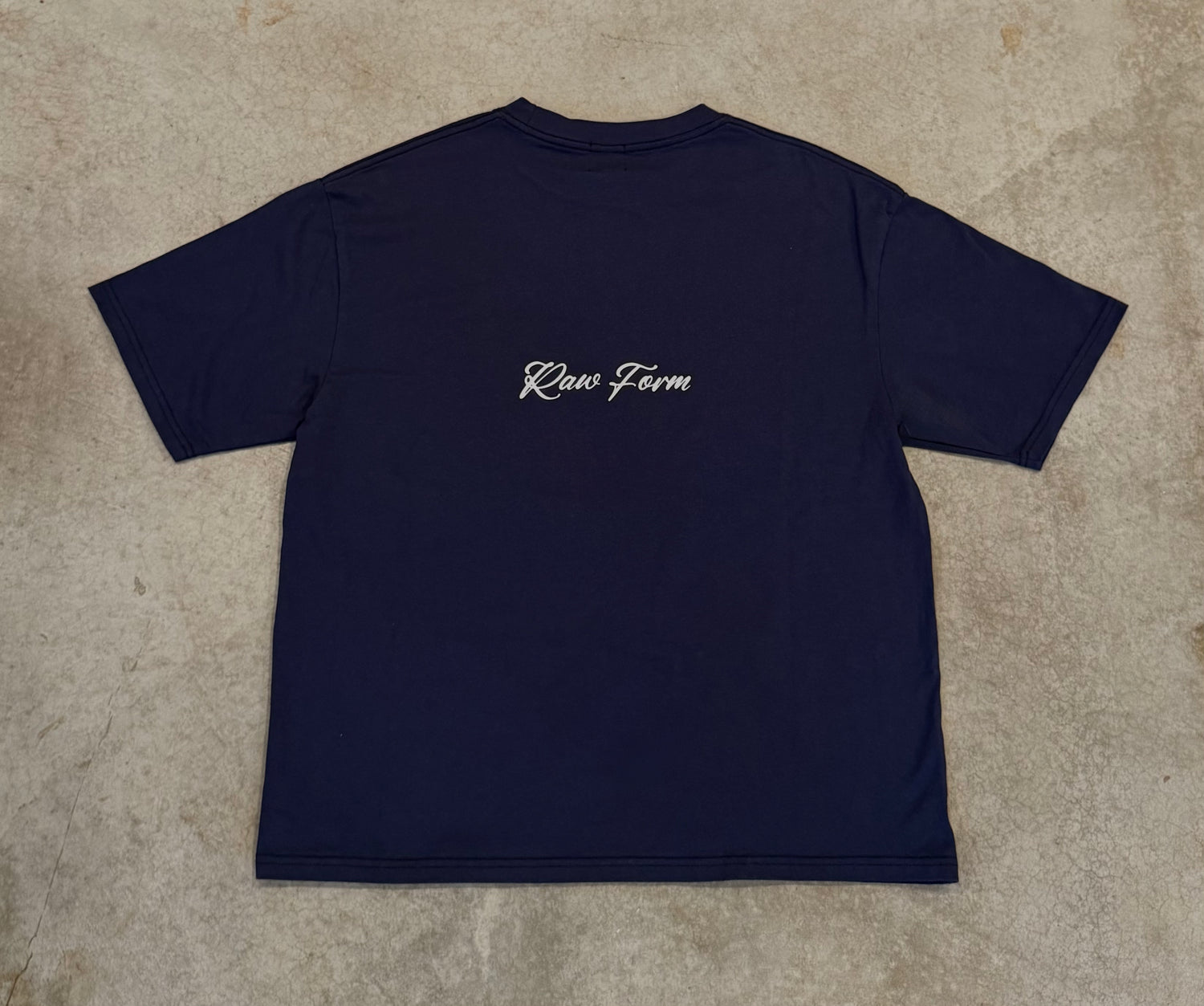 NAVY WREATH SHIRT